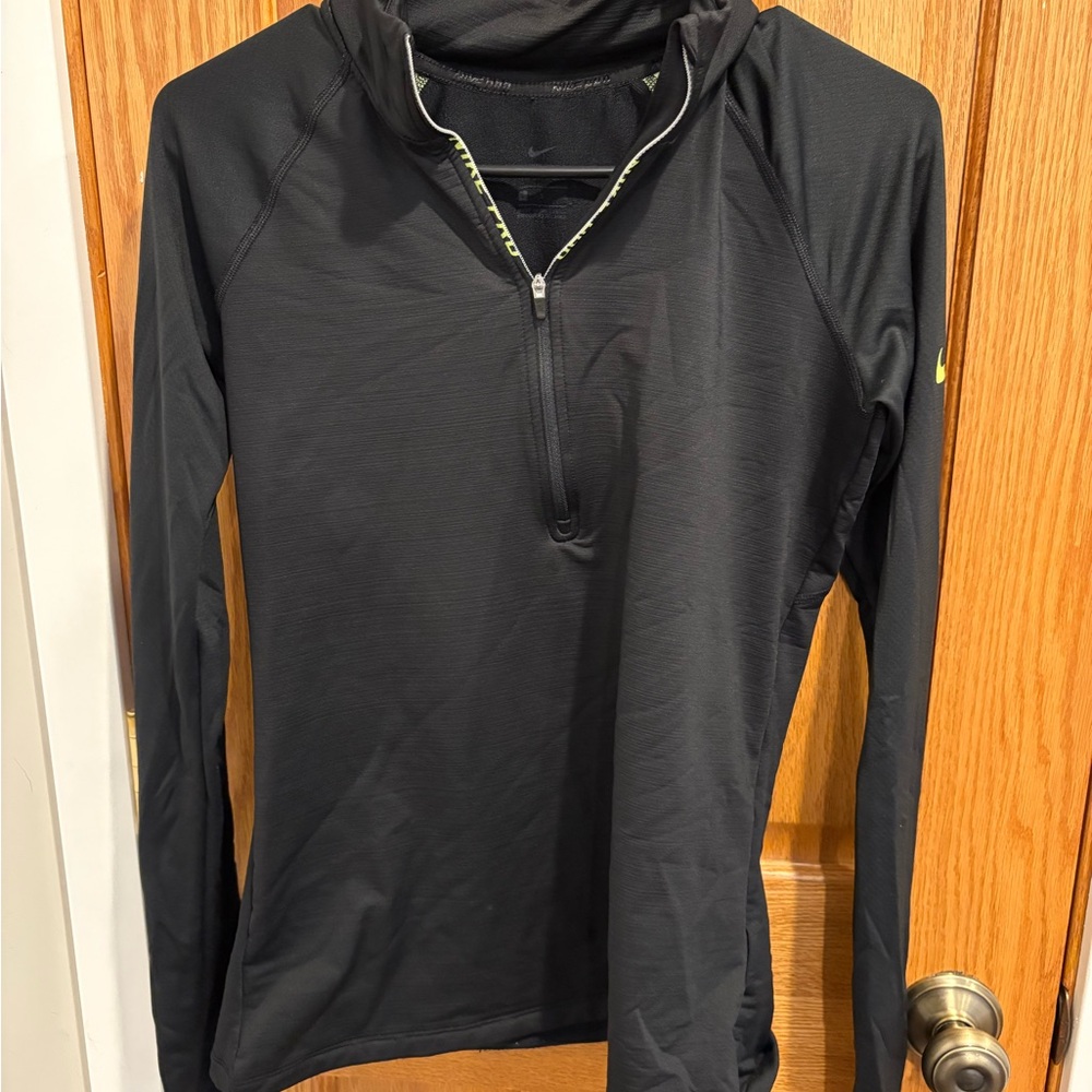 Nike Pro Black Half-Zip Pullover